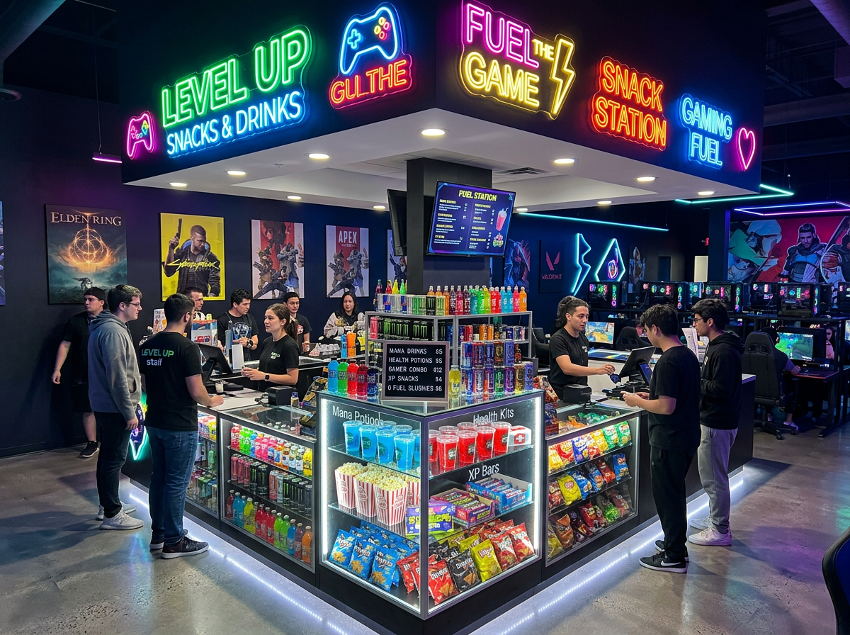 Snack bar alanı
